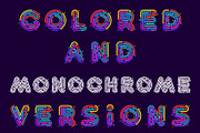 Neon color font, a Font by kaer_shop (Thumbnail 5 of 5)