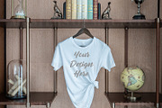 White Knotted Tshirt Mockup Hanger, a Shirt Mockup by Masters of Instagram (Thumbnail 2 of 2)