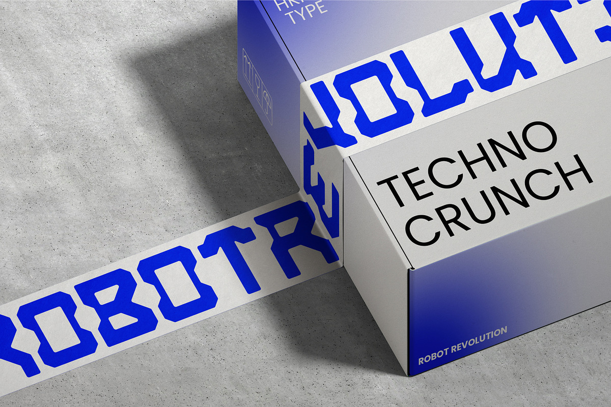 Inveron - Futuristic Font, a Sans Serif Font by Hakara Type (Photo 4 of 10)