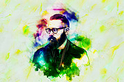 Watercolor Portrait Art, an Action Add-On by MRI STUDIO (Thumbnail 12 of 15)