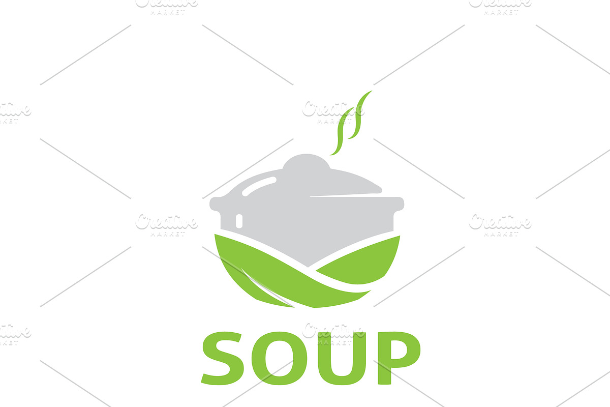 Soup logo, a Branding & Logo Template by Mariyana
