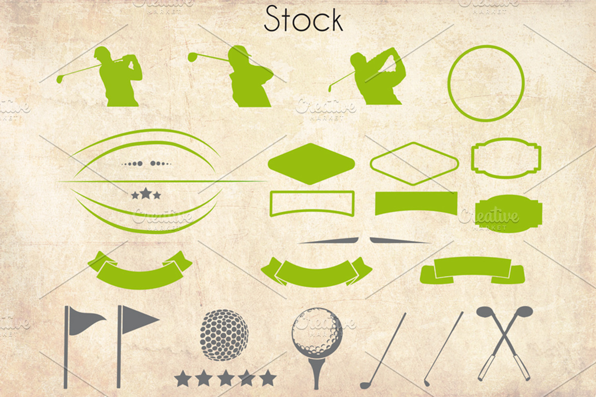 Golf Logo Pack, a Branding & Logo Template by Luis Quesada Design (Photo 2 of 9)