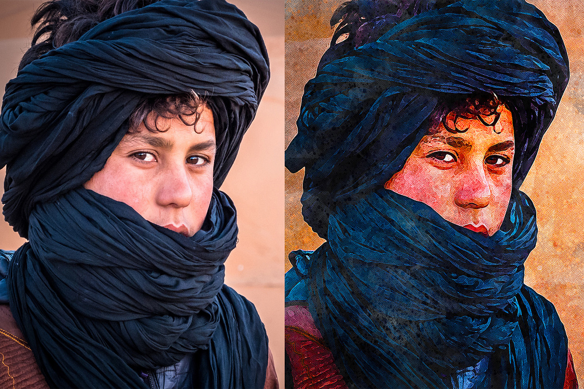 Pure Watercolor Photoshop Action, an Action Add-On by Design Forest (Photo 32 of 32)