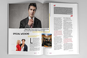 Creative Magazine Template, a Magazine Template by GreenDesign (Thumbnail 5 of 5)