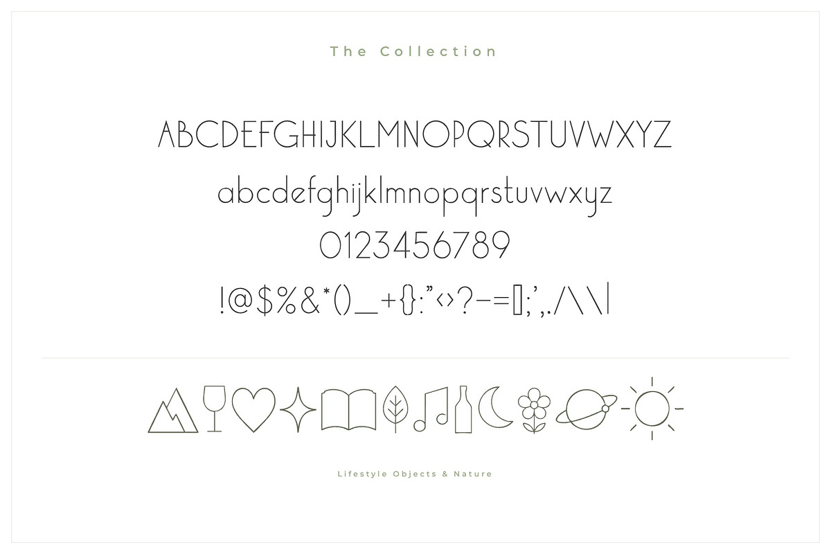 Linehaven Font, a Sans Serif Font by Graphic Spirit (Photo 2 of 8)