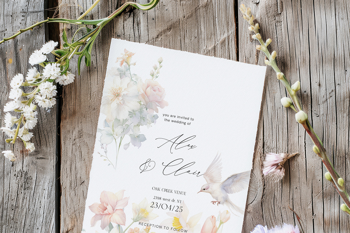 Spring Awakening - Soft Watercolour, an Object Graphic by Isabelle Salem (Photo 9 of 10)