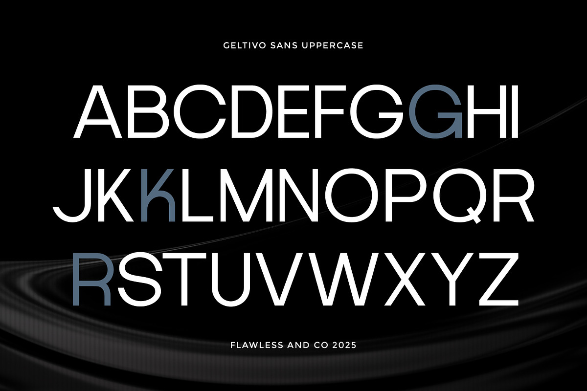 Geltivo - Corporate Sans Serif Font, a Sans Serif Font by Flawless And Co (Photo 6 of 10)