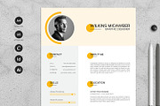 Modern Resume Template CV, a Resume Template by Studio Temply (Thumbnail 1 of 6)