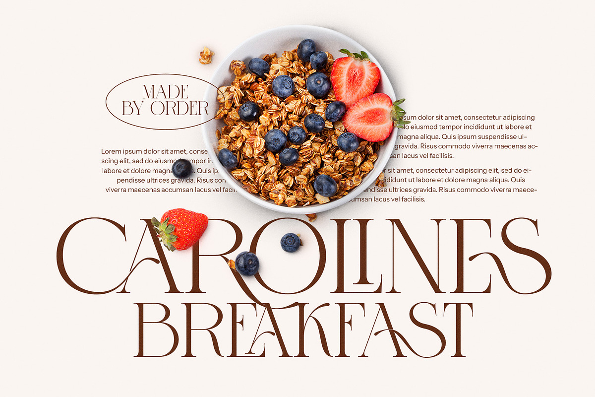 Aroges Elegant Serif Font, a Serif Font by Perfectype (Photo 3 of 8)