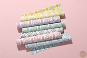 Cottagecore Pattern 3 Vintage Flower, a Pattern Graphic by Euonia Meraki (Thumbnail 2 of 9)