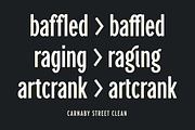Carnaby Street, a Sans Serif Font by Simon Walker (Thumbnail 4 of 10)