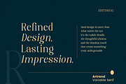 Artrend, a Serif Font by Propertype (Thumbnail 7 of 15)