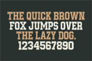 College ABCD – Varsity Display Font, a Slab Serif Font by KiddoGlyphs Studio (Thumbnail 5 of 5)