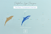 Dolphin Logo Vectors & Foil Overlays, a Branding & Logo Template by Illumineer Media & Design (Thumbnail 6 of 9)