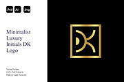 Minimalist Luxury Initials DK Logo, a Branding & Logo Template by Luxury Logos (Thumbnail 1 of 4)