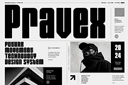 Pravex - Bold Modern Typeface, a Slab Serif Font by Wow Magic (Thumbnail 2 of 5)