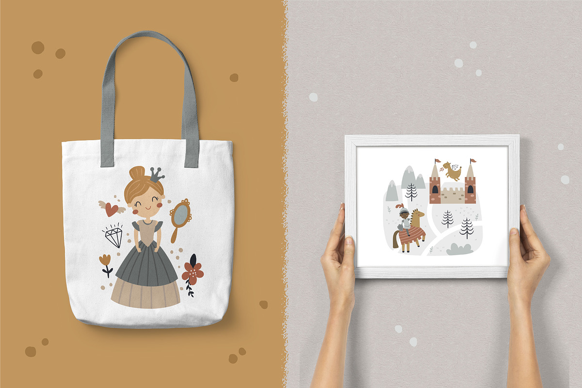Once upon a time Maps and Clipart, a Person Illustration by Leysan Shayak (Photo 11 of 12)