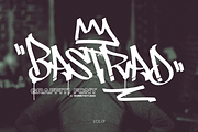 Bastrad Vol.01 Graffiti Font, a Blackletter Font by Ronny Studio