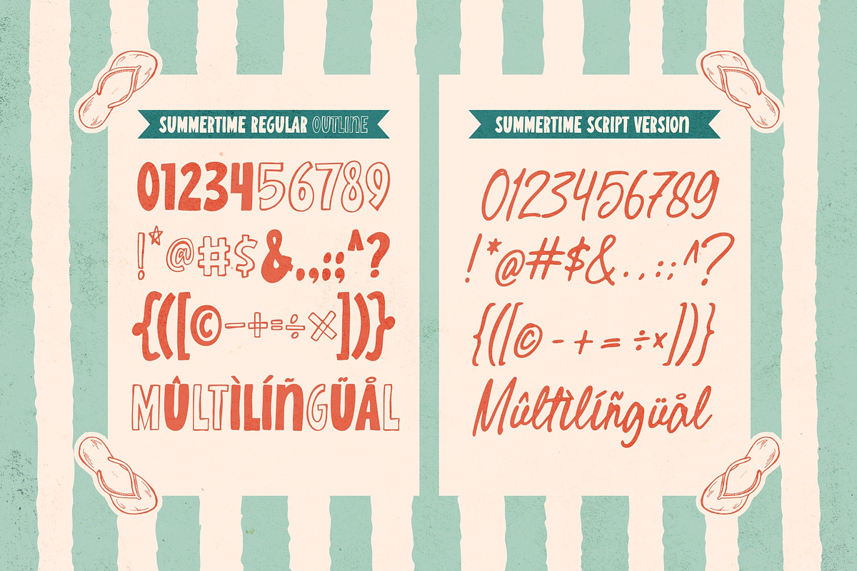 Summertime Tropicalside Font Trio, a Handwritten Font by Get Studio (Photo 10 of 10)