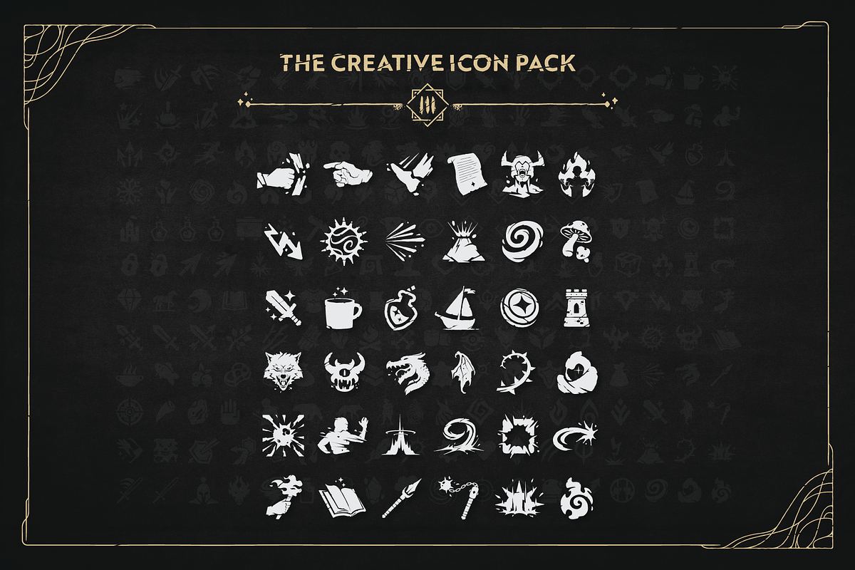 The Creative Icon Pack: III, an Icon by Cosmontium (Photo 1 of 3)