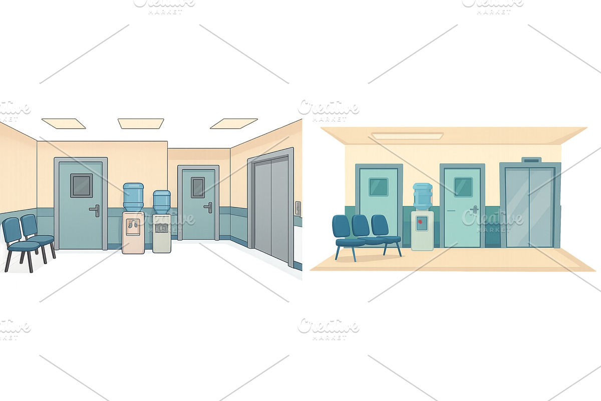 Vector flat illustration of a modern, an Object Illustration by ZinetroN