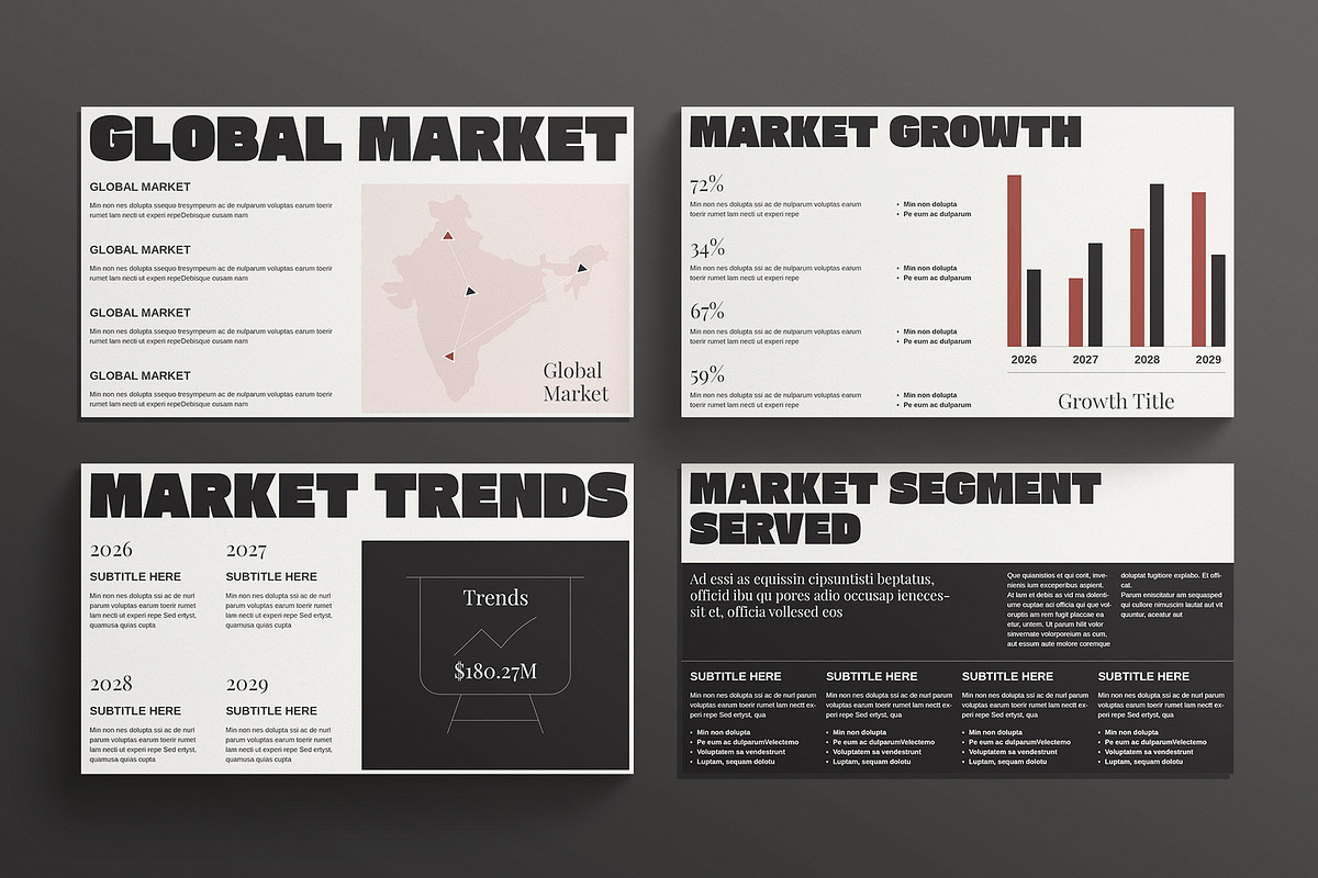 Marketing Plan Presentation Template, a Presentation Template by E-Type (Photo 4 of 5)