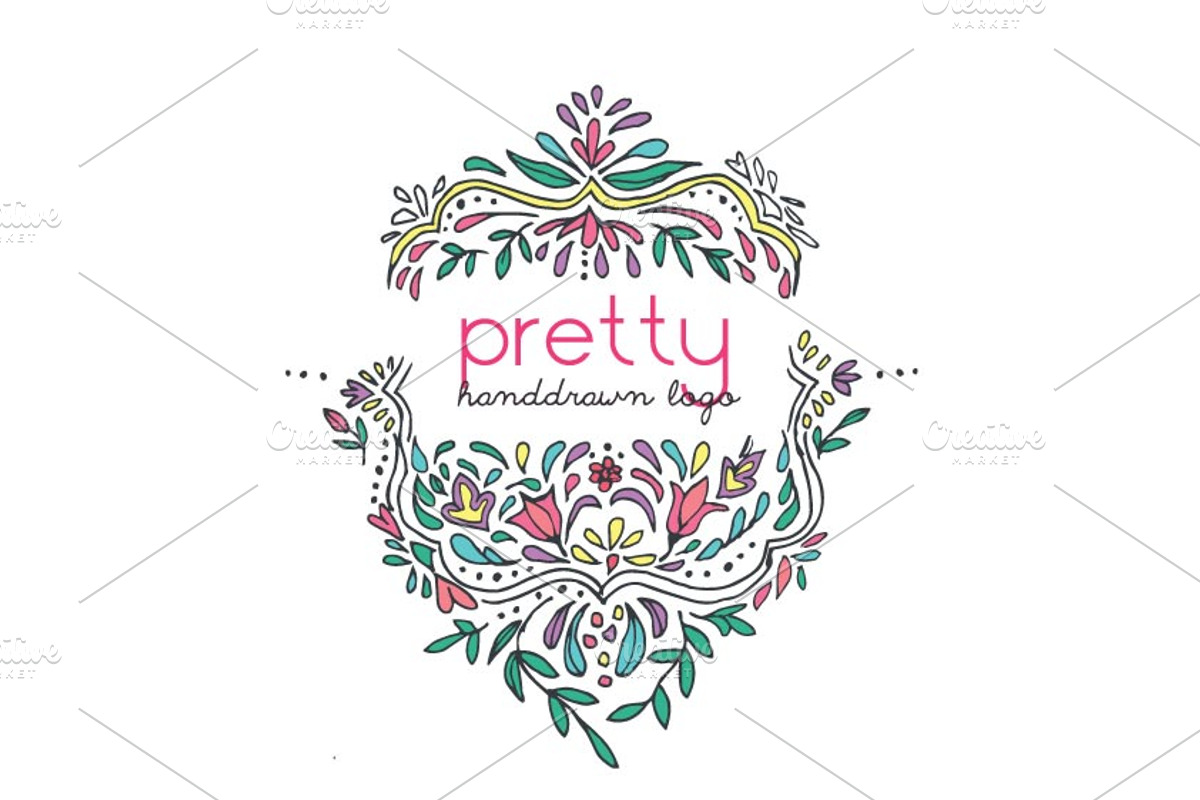 Hand Drawn Logos, a Branding & Logo Template by Zelri (Photo 1 of 2)