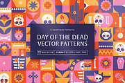 Day of the Dead Patterns Set, a Pattern Graphic by DesignerCandies (Thumbnail 1 of 5)