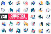 Unique Isometric Icons Pack, an Outline Icon by alexdndz (Thumbnail 1 of 21)
