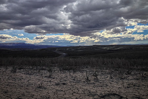Storm Clouds Gather in Utah Desert