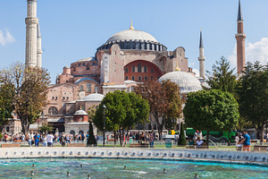 Hagia Sophia, a Photo by saiko3p