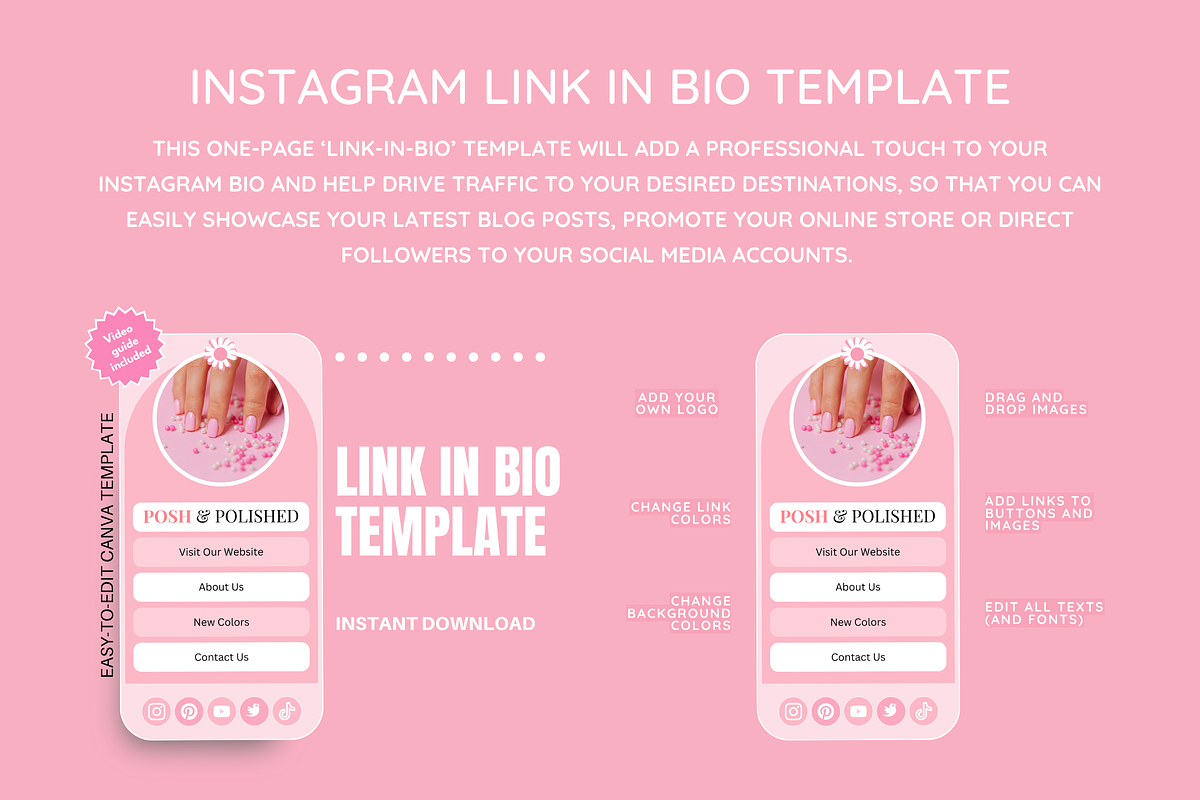 Pink Instagram Mega Bundle preview 6