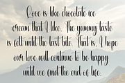 Sometimes | Script Font, a Handwritten Font by Scratchones (Thumbnail 6 of 9)
