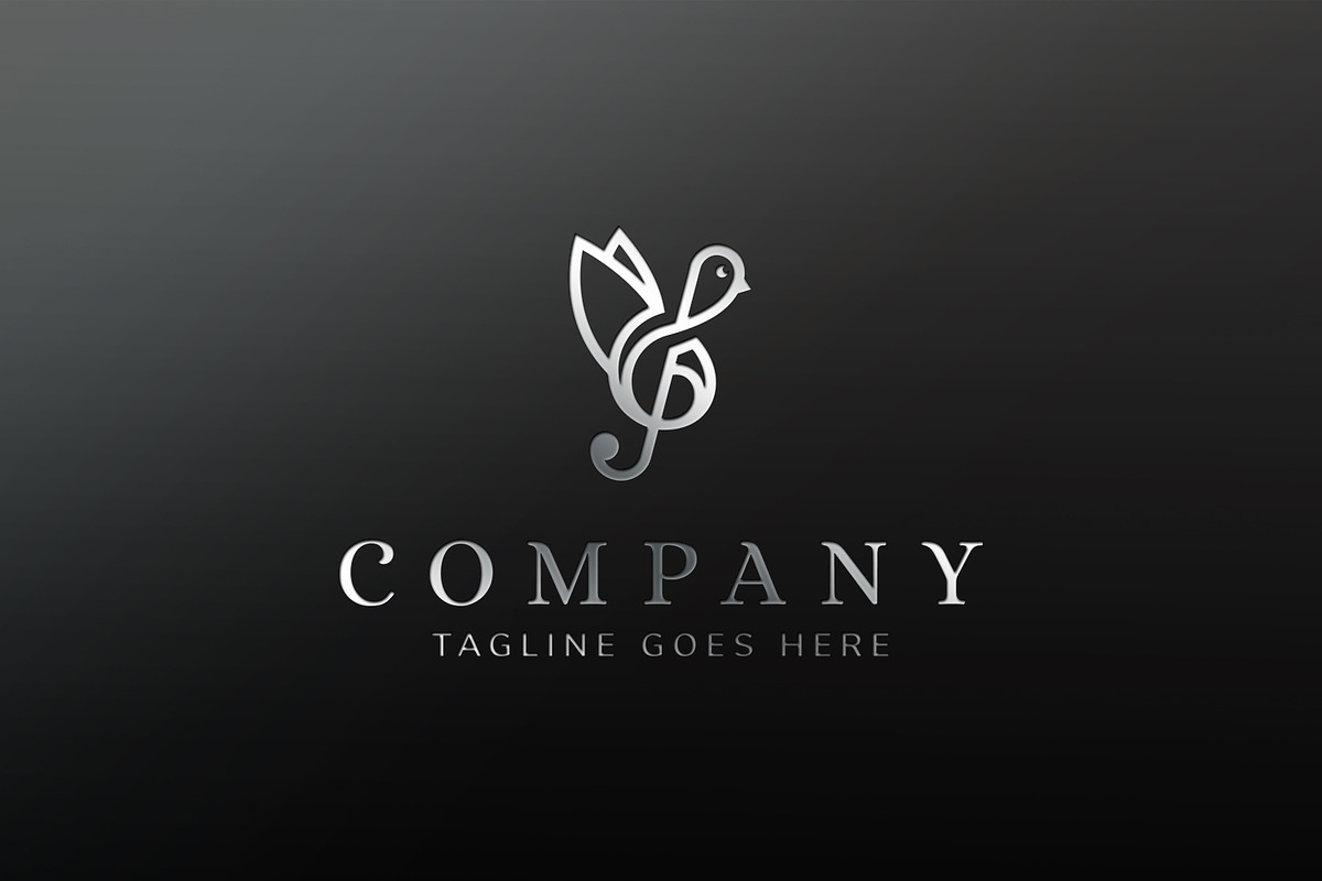 Music Bird Logo, a Branding & Logo Template by C_Monica (Photo 3 of 3)
