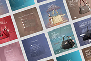 Handbag Social Media Marketing Kit, a Social Media Template by thedesignsource (Thumbnail 4 of 6)