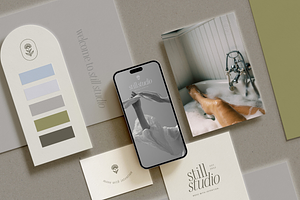 Wellness Logo Suite Canva