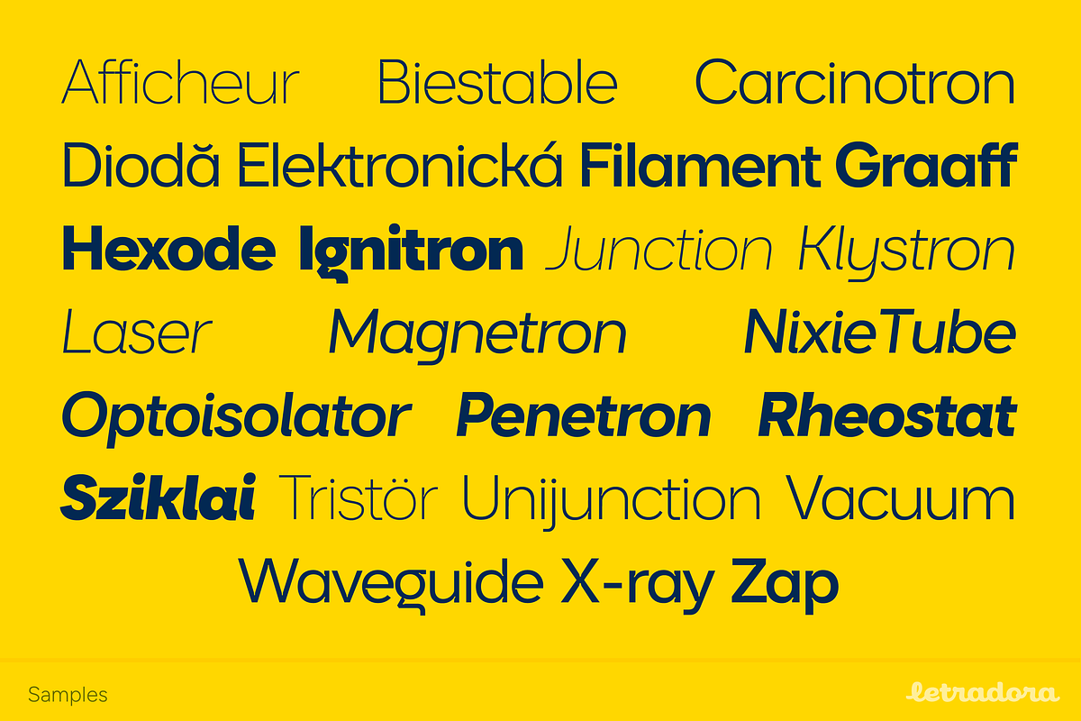 Trinket inktrap font, a Sans Serif Font by Letradora (Photo 4 of 10)