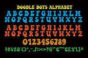 Retro Doodle Dots Font, a Sans Serif Font by Mini_World (Thumbnail 6 of 9)