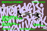 ARGEN — Raw Expressive Gritty Font, a Handwritten Font by Enxyclo Studio (Thumbnail 8 of 14)