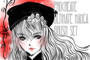 Ultimate manga procreate brush