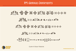 PM Grange Art Nouveau Typeface