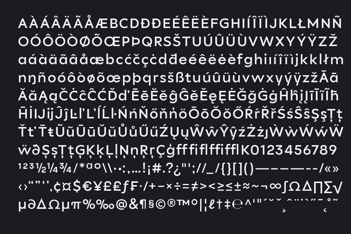 Unitea Sans Serif Family, a Sans Serif Font by Yukita Creative (Photo 12 of 12)
