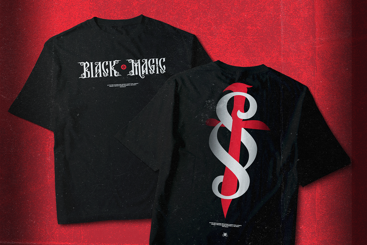 Rohang – Ritualistic Display Font, a Blackletter Font by Inviline.co (Photo 13 of 17)