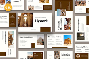 Hystoria  Historical Journey GSlides, a Presentation Template by Fit-tee