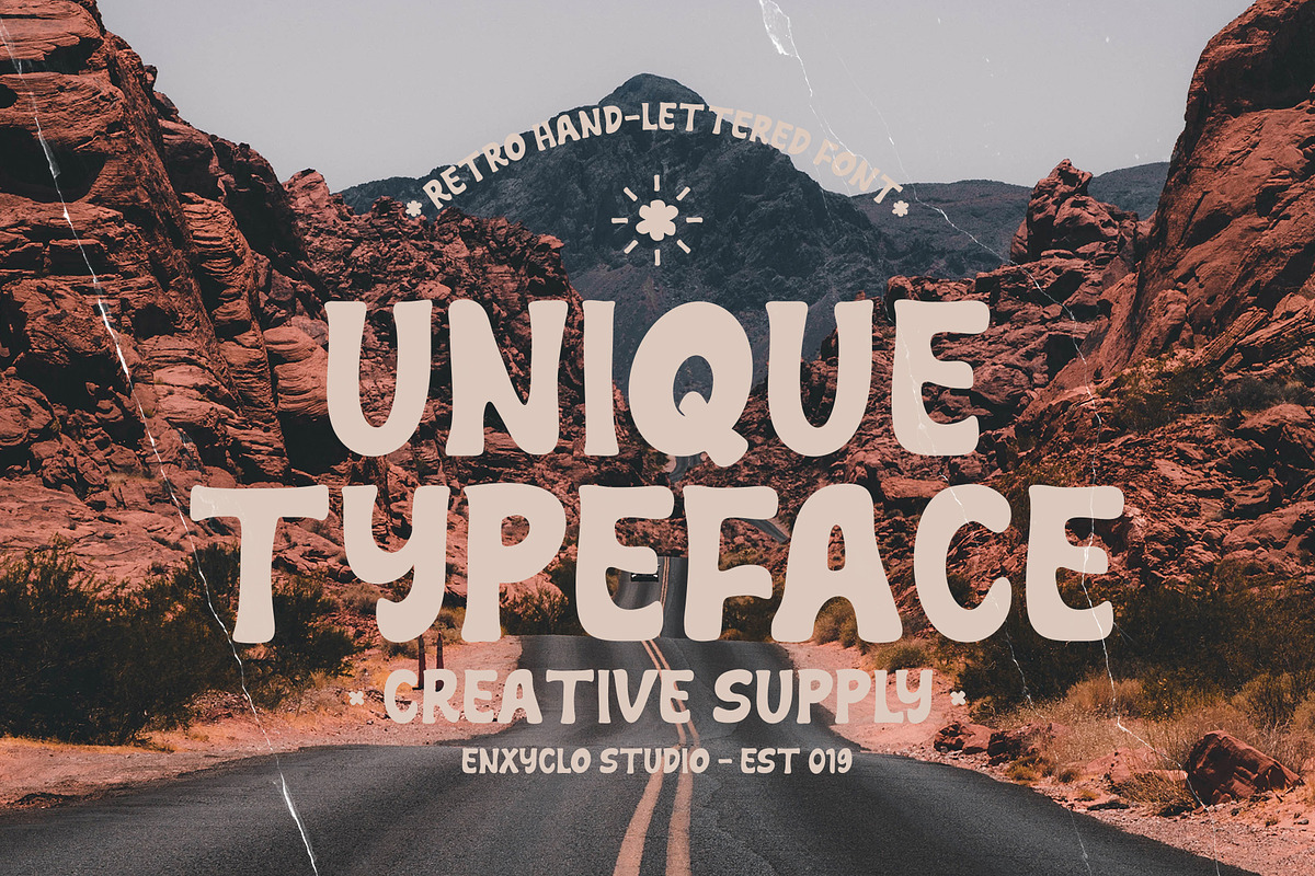 NCL SAMOA GARDENS - Retro Font, a Font by Enxyclo Studio (Photo 3 of 10)