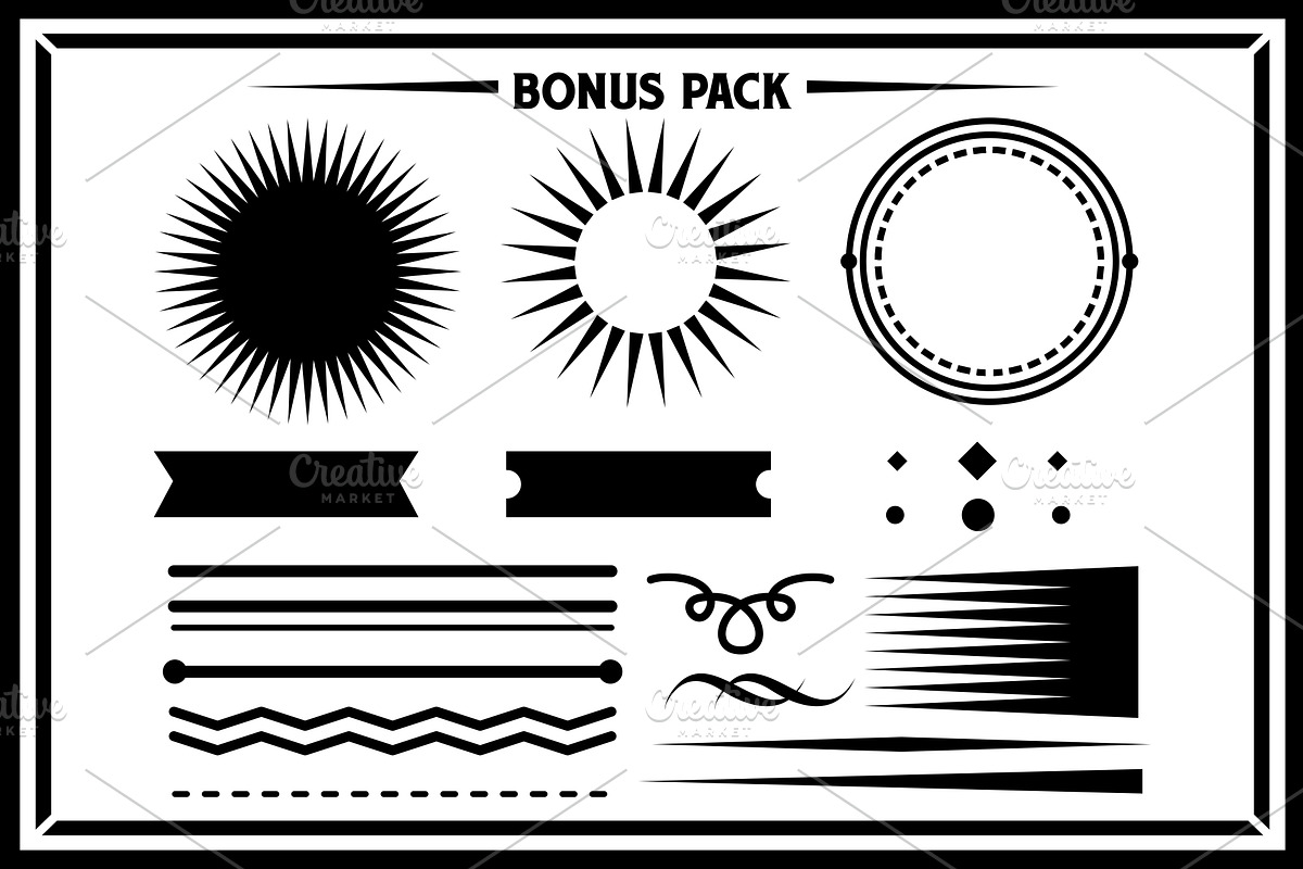 Vintage Shield & Ribbons preview 3