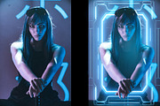 Neon Frame Overlays JPG ,Overlays, a Background Graphic by Chipshpow Graphics (Thumbnail 8 of 13)