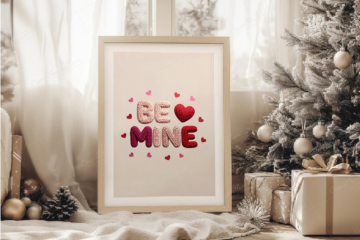 Be Mine Valentine PNG, an Illustration by DreamArtGraphic (Photo 3 of 6)