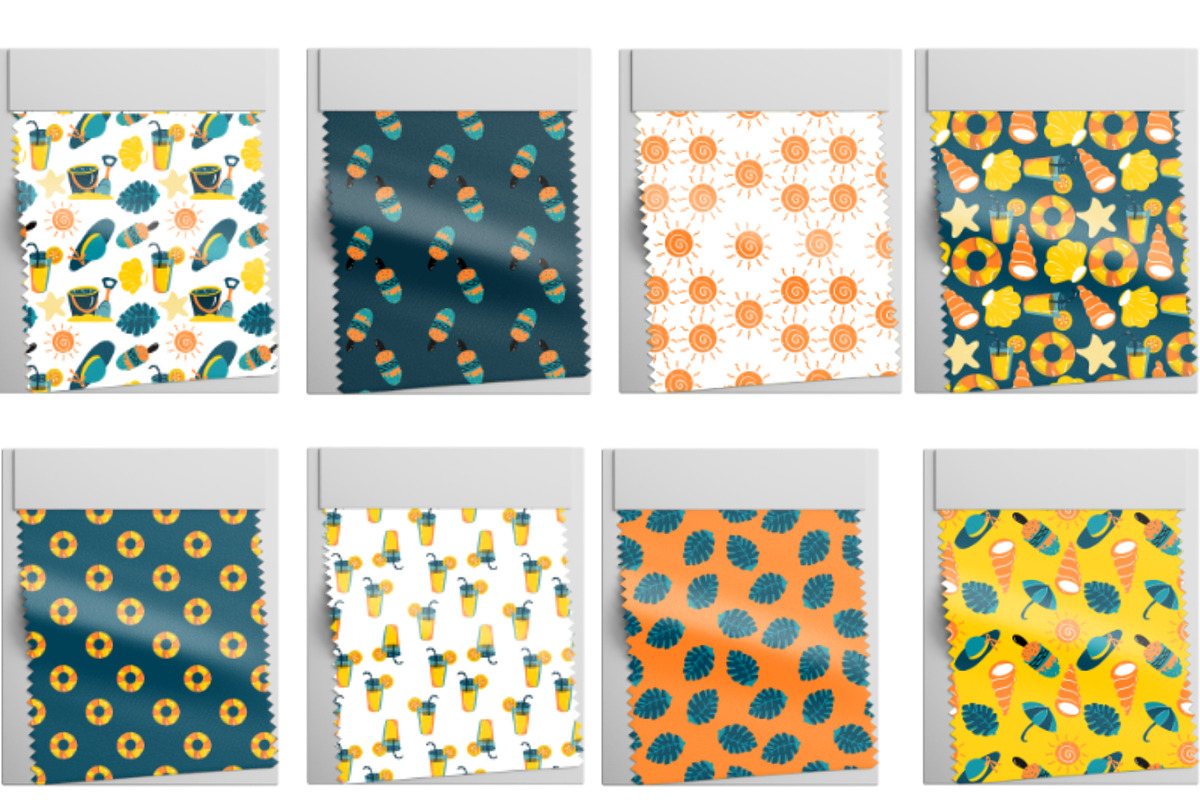 Summer Pattern Design Collection, a Pattern Graphic by D.O.C Gallery by Carla (Photo 12 of 13)