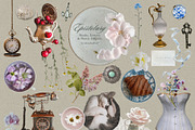 Vintage Books, Letters & Frames, an Object Graphic by alonahaidash (Thumbnail 14 of 19)
